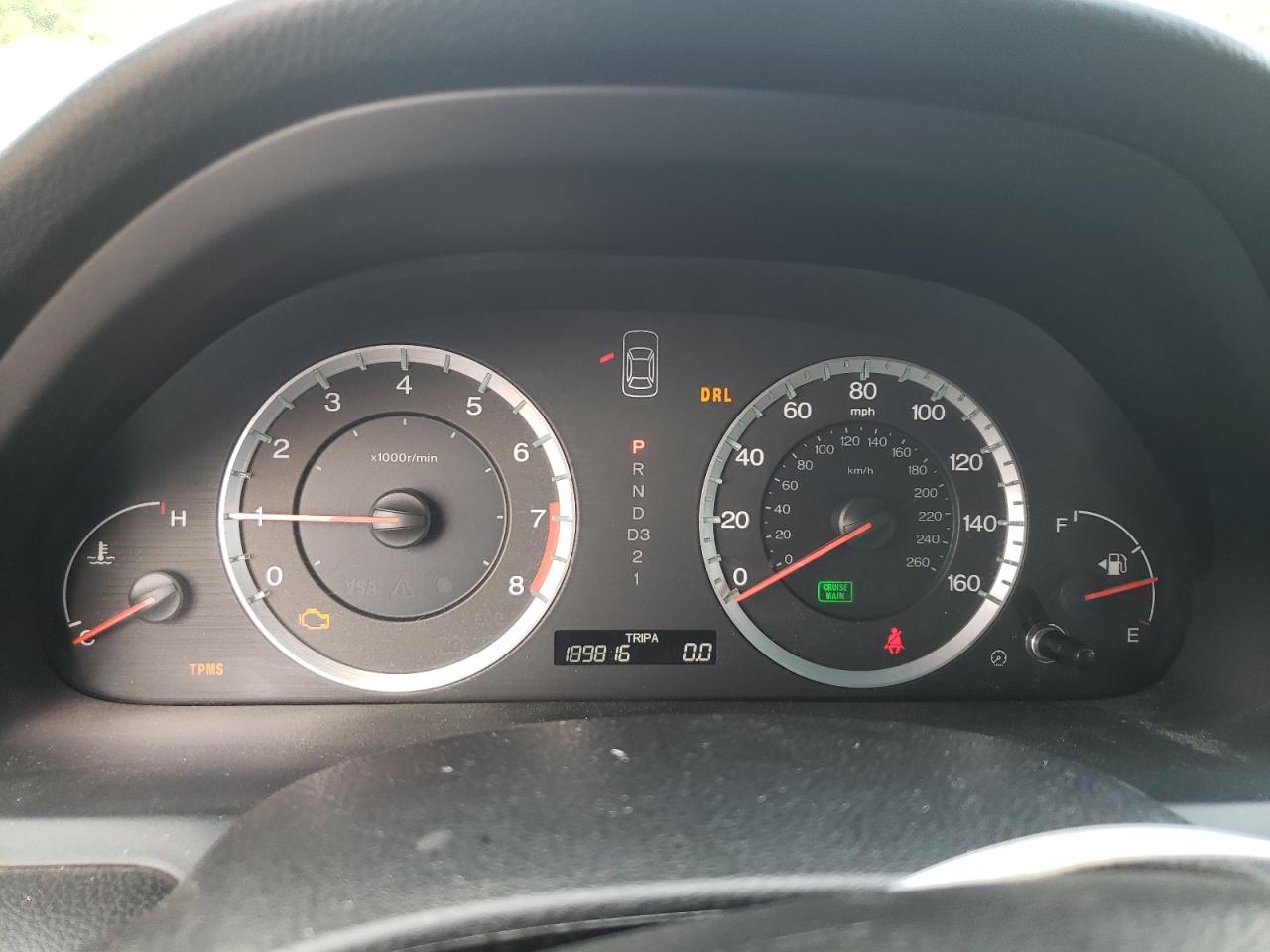 1HGCP36829A018998 2009 Honda Accord Exl