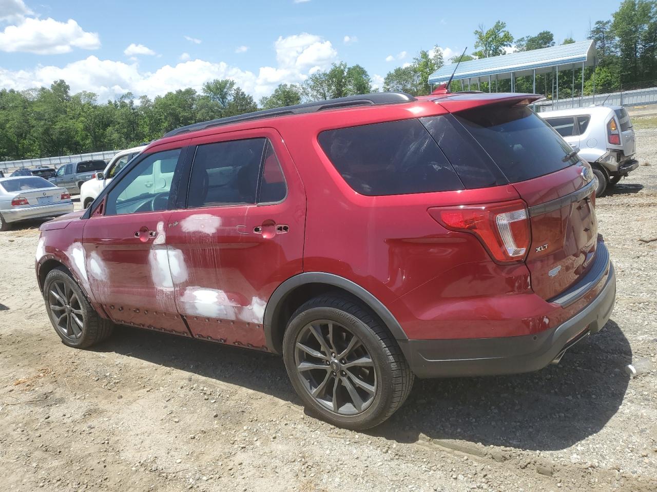 2018 Ford Explorer Xlt vin: 1FM5K7D8XJGC62976