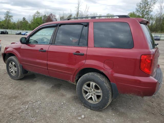 2005 Honda Pilot Exl VIN: 5FNYF18595B037600 Lot: 54414364