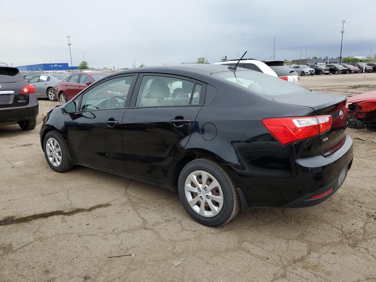 KNADM4A30E6378665 2014 Kia Rio Lx