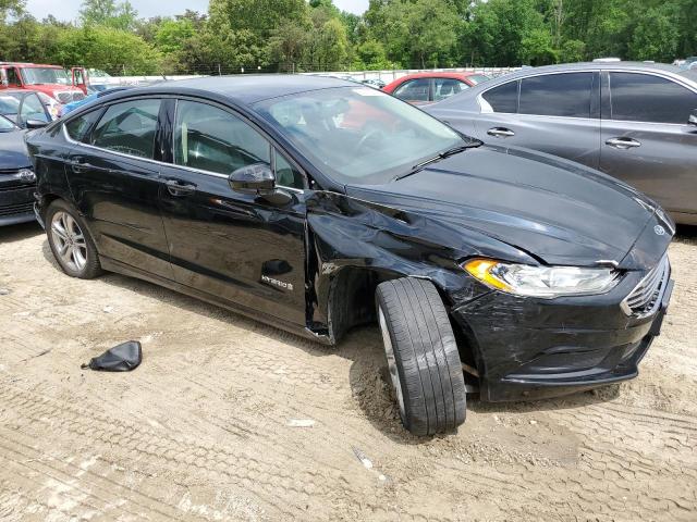 VIN 3FA6P0UU9JR135147 2018 Ford Fusion, S Hybrid no.4