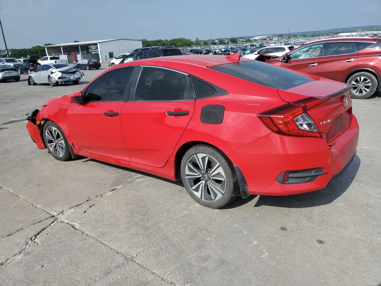 JHMFC1F32JX001165 2018 Honda Civic Ex