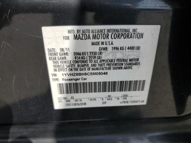 2012 Mazda 6 I VIN: 1YVHZ8BH8C5M05048 Lot: 56238004