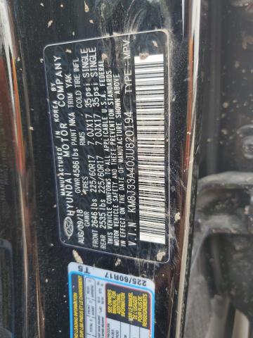 2018 Hyundai Tucson Sel VIN: KM8J33A40JU820194 Lot: 55324464