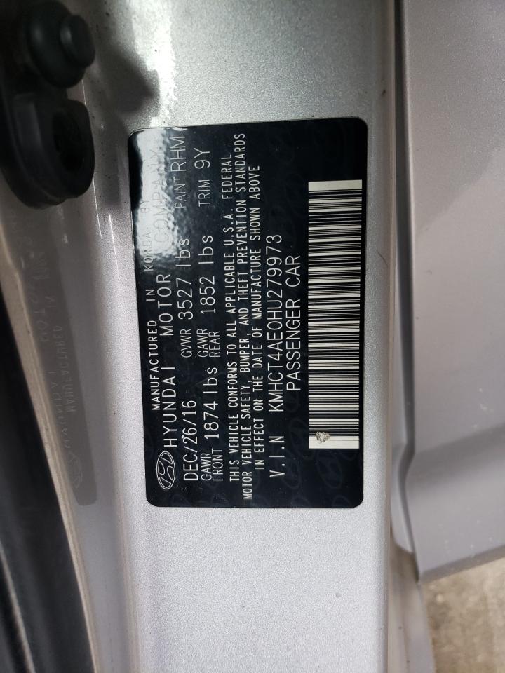 KMHCT4AE0HU279973 2017 Hyundai Accent Se