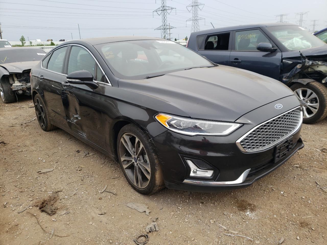 2019 Ford Fusion Titanium vin: 3FA6P0K91KR119900