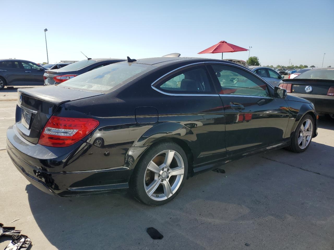 Lot #2553660539 2012 MERCEDES-BENZ C 250