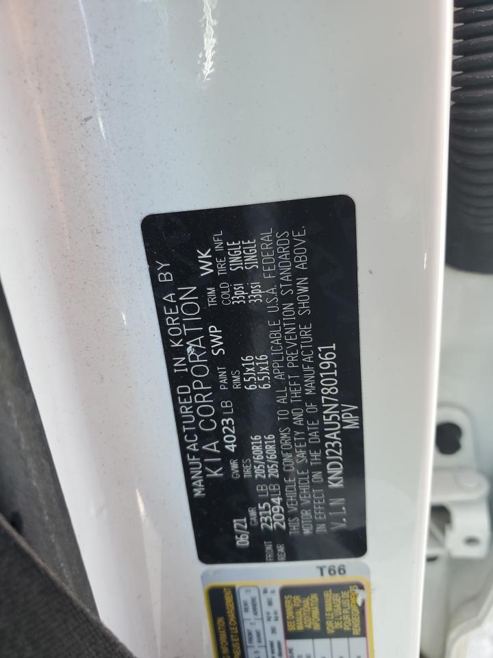 KNDJ23AU5N7801961 2022 Kia Soul Lx