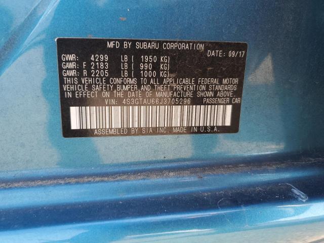 2018 Subaru Impreza Limited VIN: 4S3GTAU66J3705296 Lot: 54452964