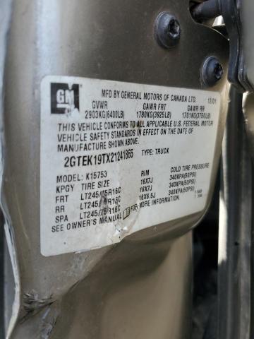 2002 GMC New Sierra K1500 VIN: 2GTEK19TX21241865 Lot: 54572754