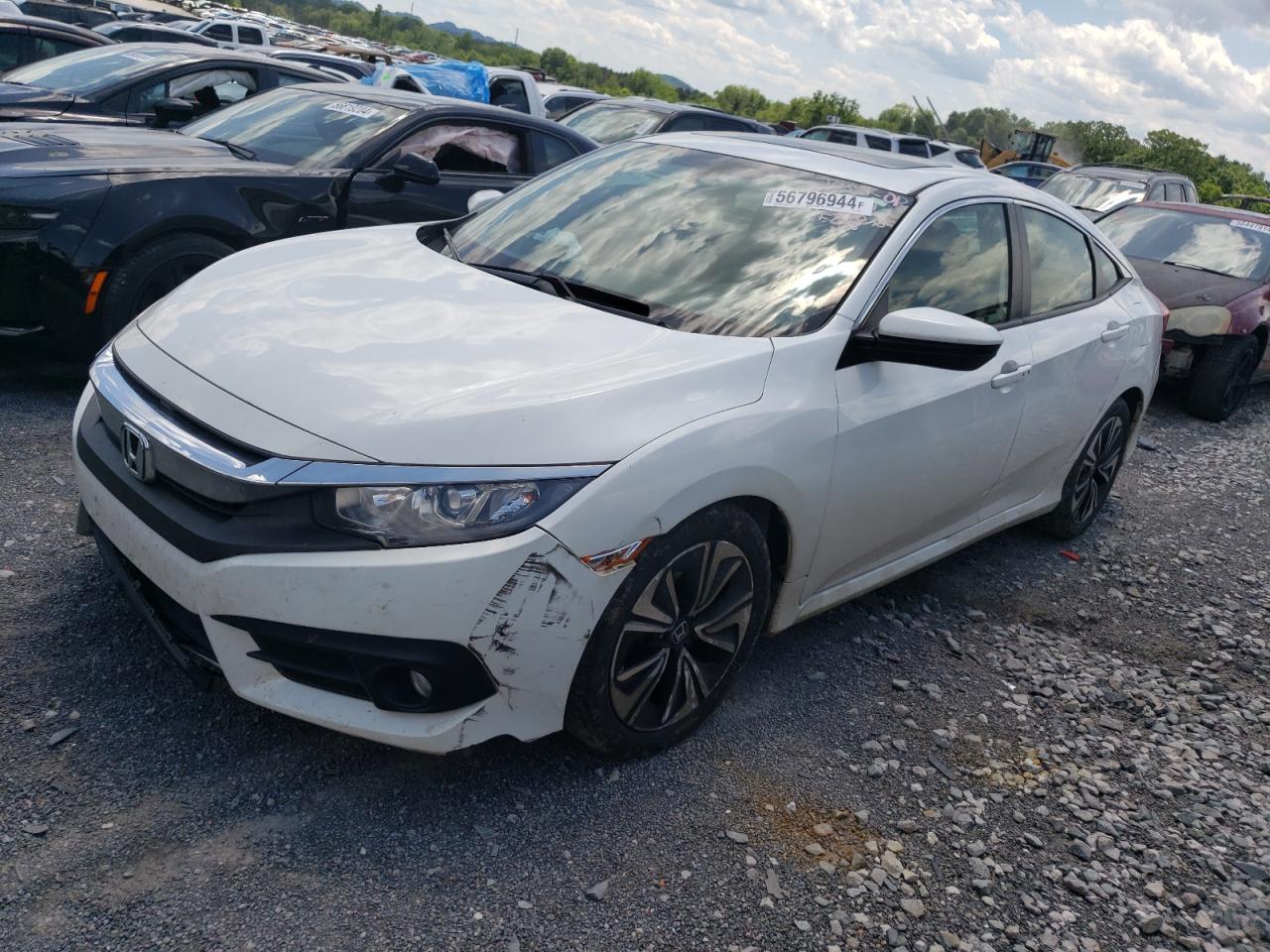 JHMFC1F36JX023749 2018 Honda Civic Ex