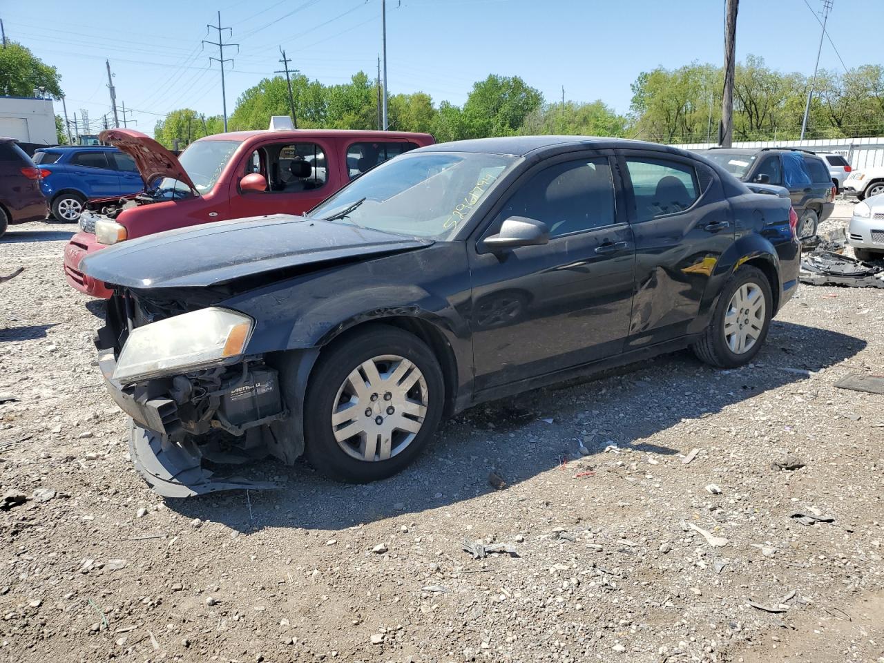 1B3BD4FB7BN588483 2011 Dodge Avenger Express