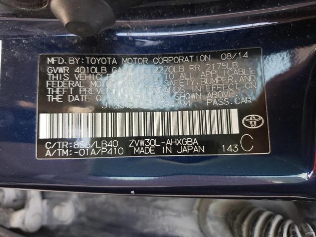 2015 TOYOTA PRIUS - JTDKN3DU0F0394794