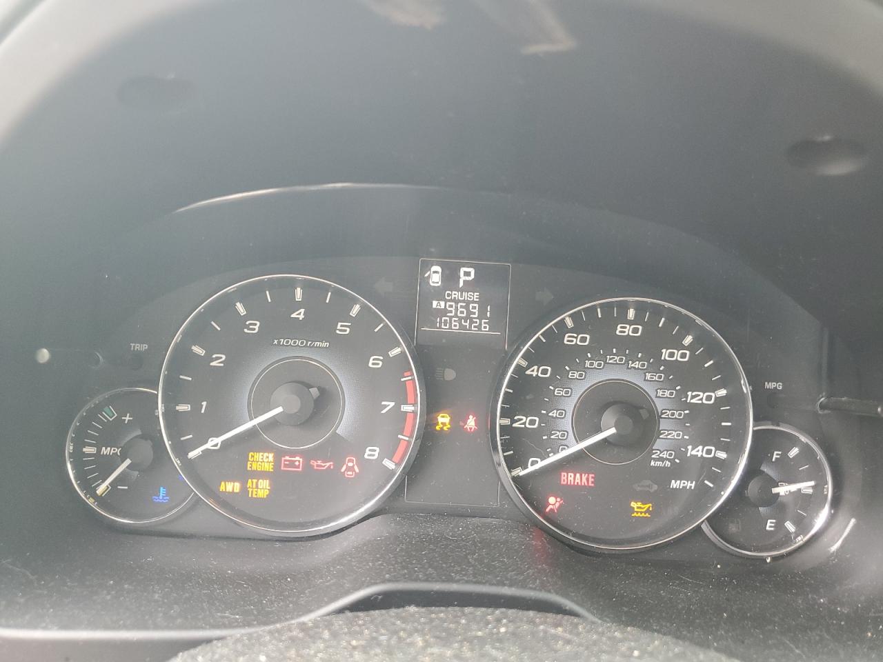 4S4BRBKC9A3358078 2010 Subaru Outback 2.5I Limited