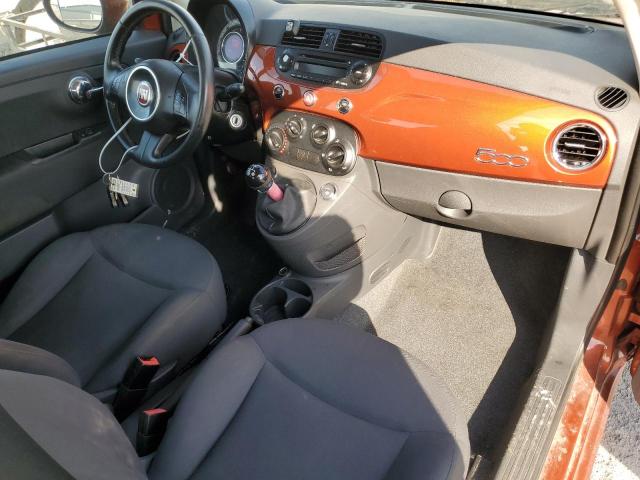  FIAT 500 2013 Оранжевый