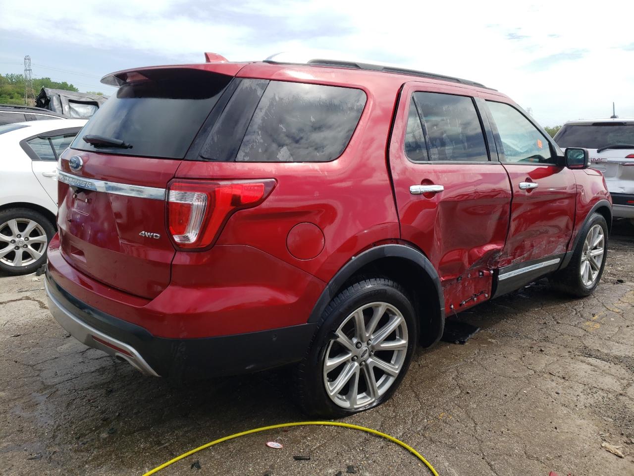 1FM5K8F89GGB08156 2016 Ford Explorer Limited