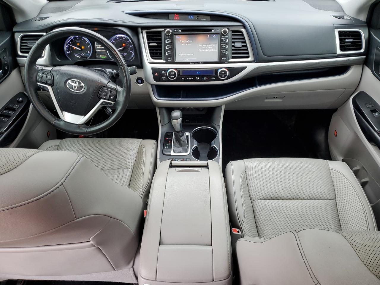 5TDYZRFH5KS334096 2019 Toyota Highlander Limited Platinum