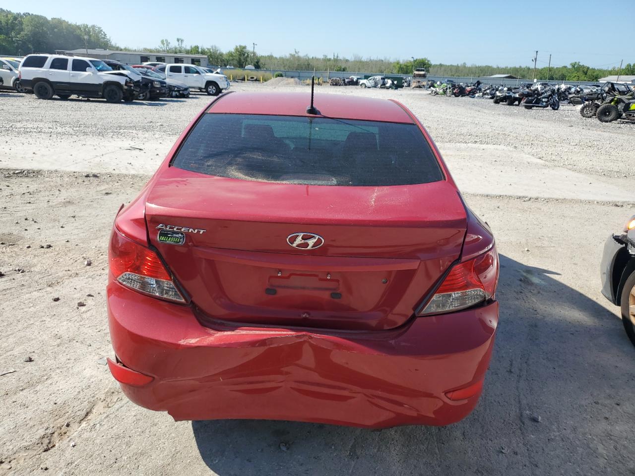 KMHCU4AEXCU244671 2012 Hyundai Accent Gls