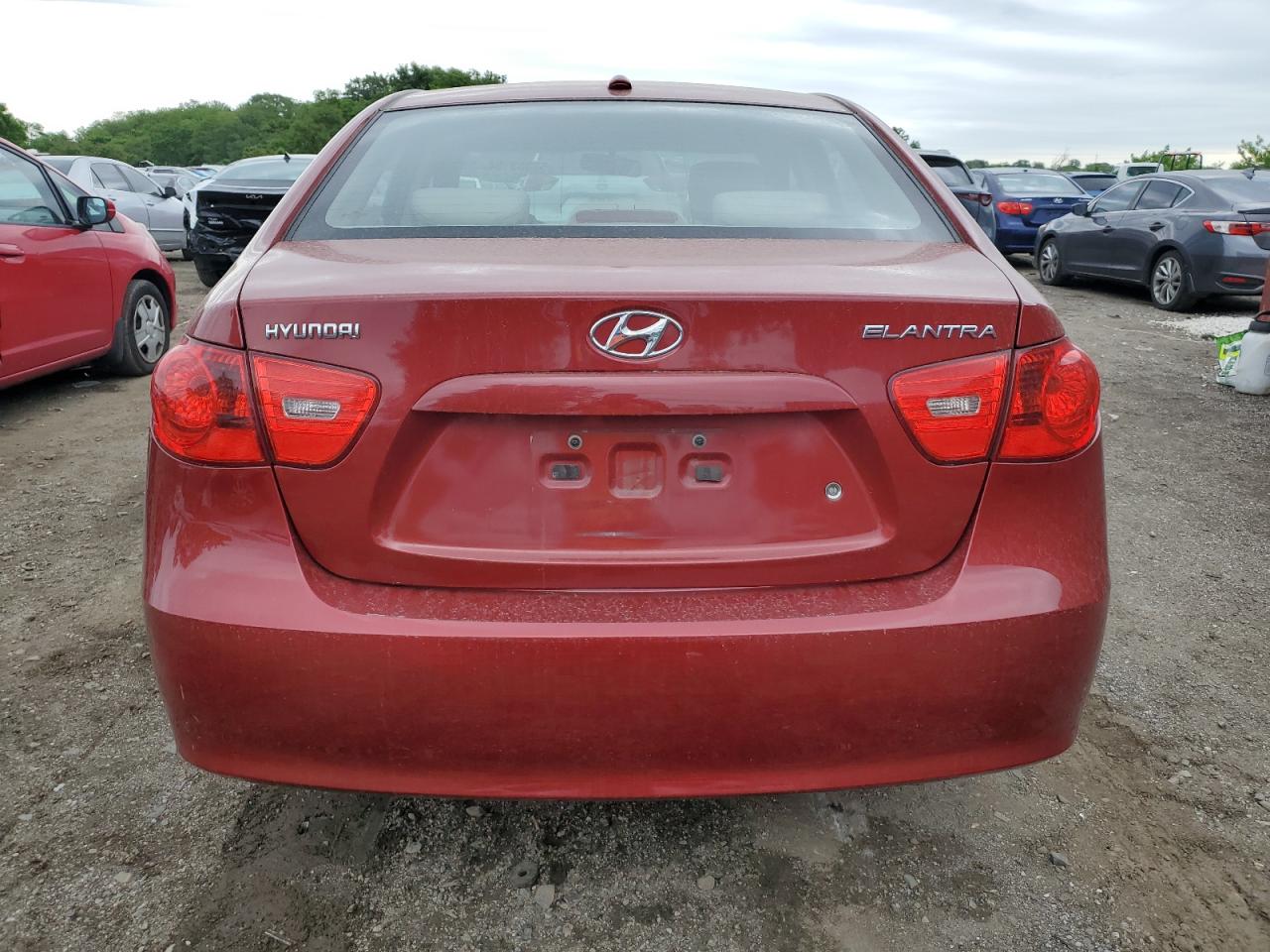 KMHDU46D78U312968 2008 Hyundai Elantra Gls