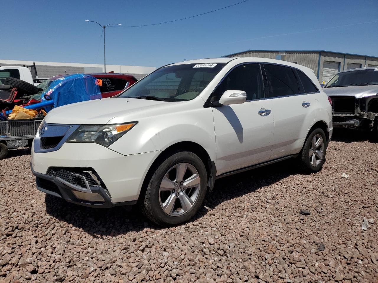 2HNYD2H49BH518157 2011 Acura Mdx Technology