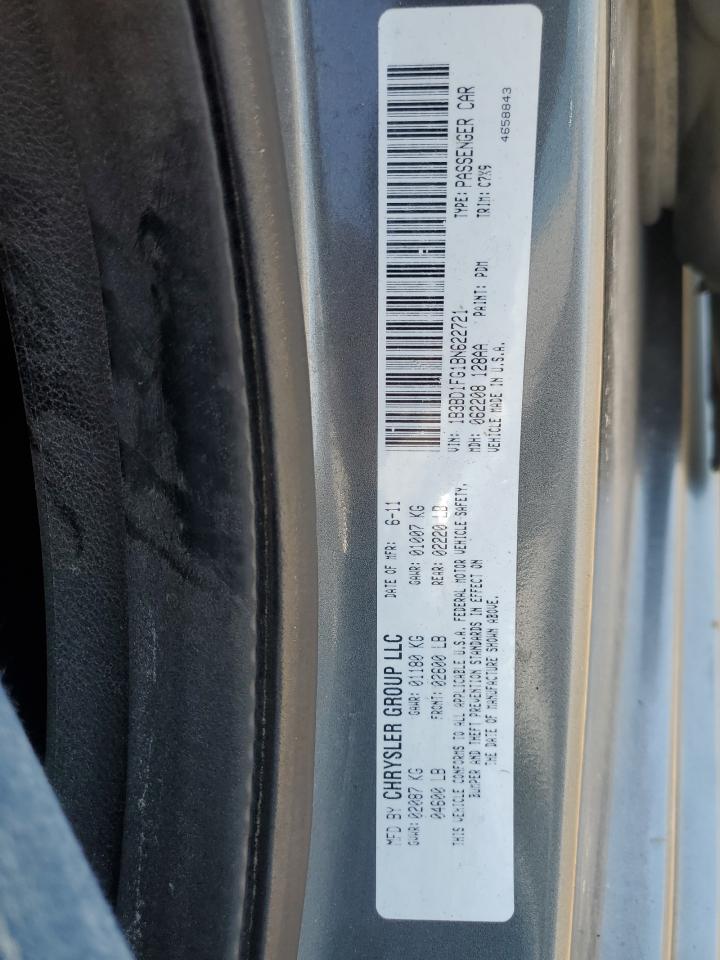 1B3BD1FG1BN622721 2011 Dodge Avenger Mainstreet