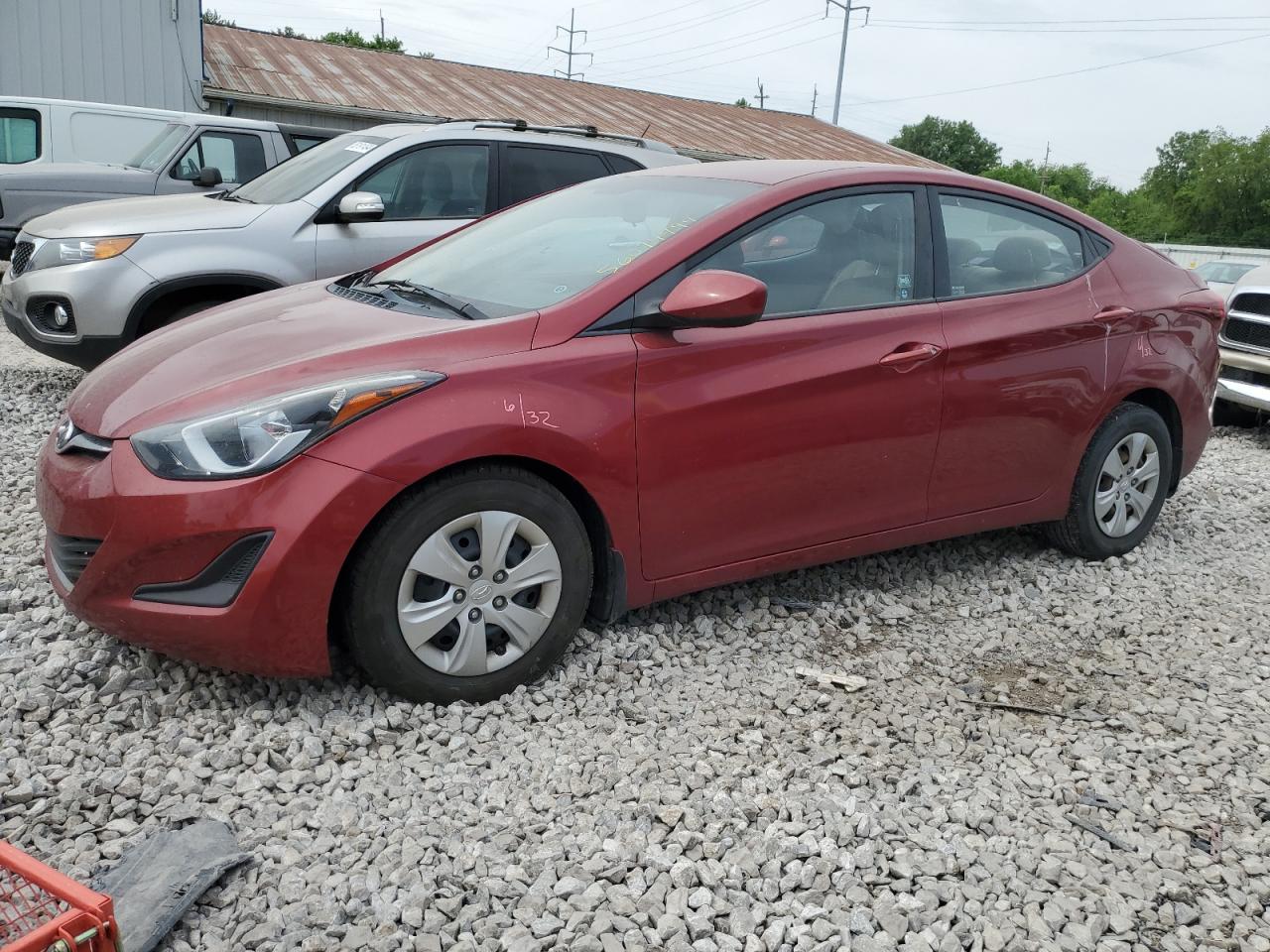 2016 Hyundai Elantra Se vin: 5NPDH4AE9GH796546