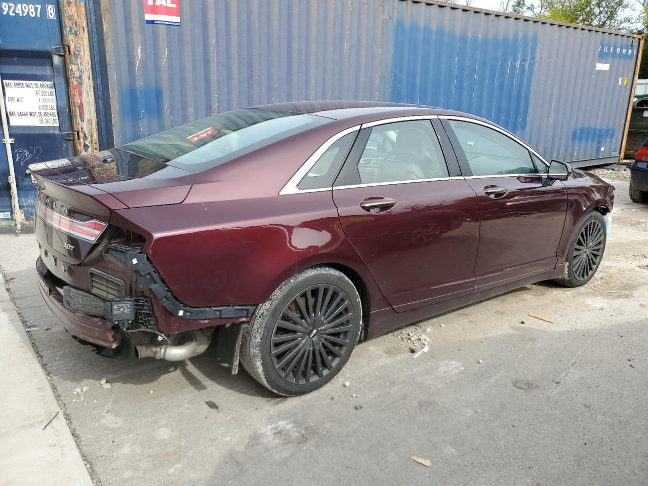 2017 Lincoln Mkz Reserve vin: 3LN6L5EC1HR654840