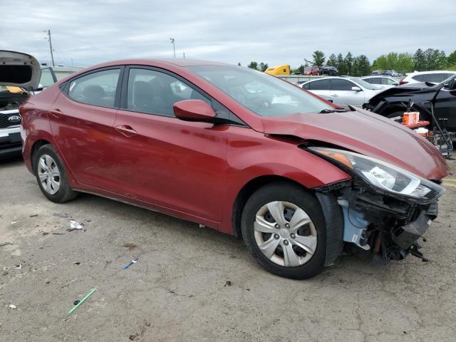 2016 Hyundai Elantra Se VIN: 5NPDH4AEXGH742320 Lot: 54016824