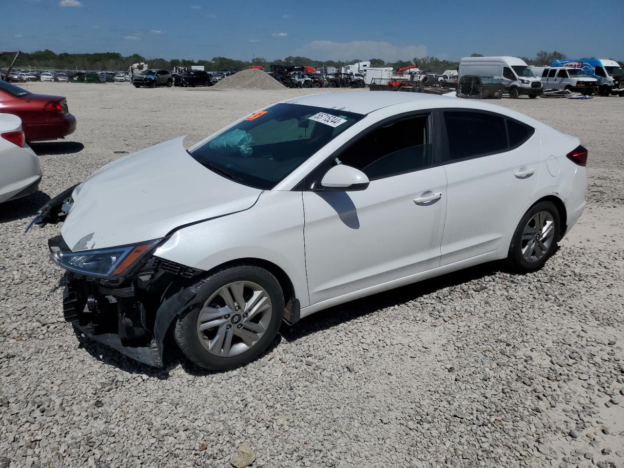 2020 Hyundai Elantra Sel vin: 5NPD84LF8LH545145