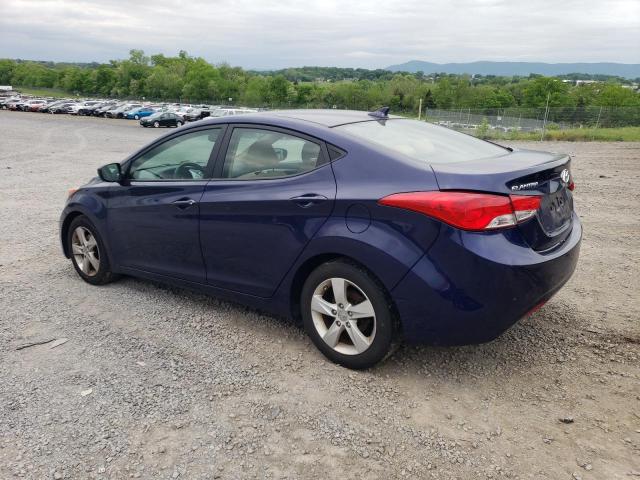 2013 Hyundai Elantra Gls VIN: 5NPDH4AE4DH350624 Lot: 53858834