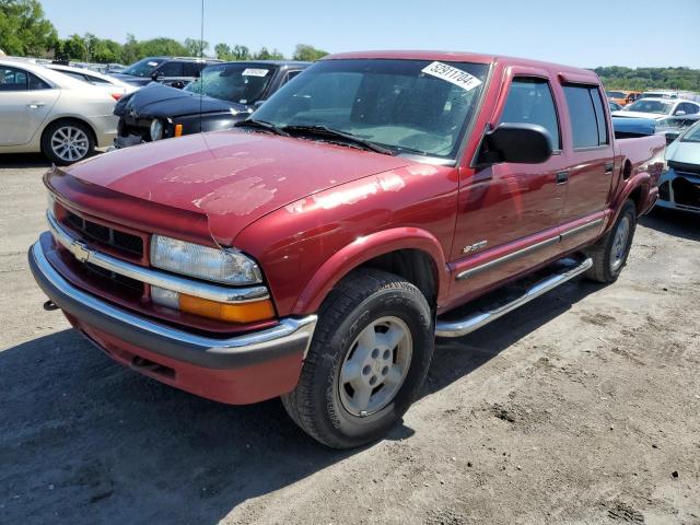 Lot #2519601787 2002 CHEVROLET S-10 salvage car