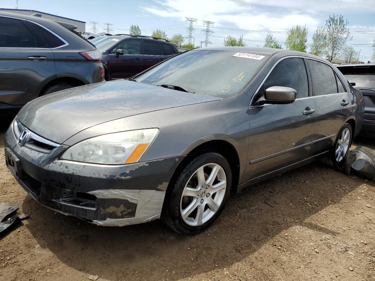 1HGCM66847A047247 2007 Honda Accord Ex