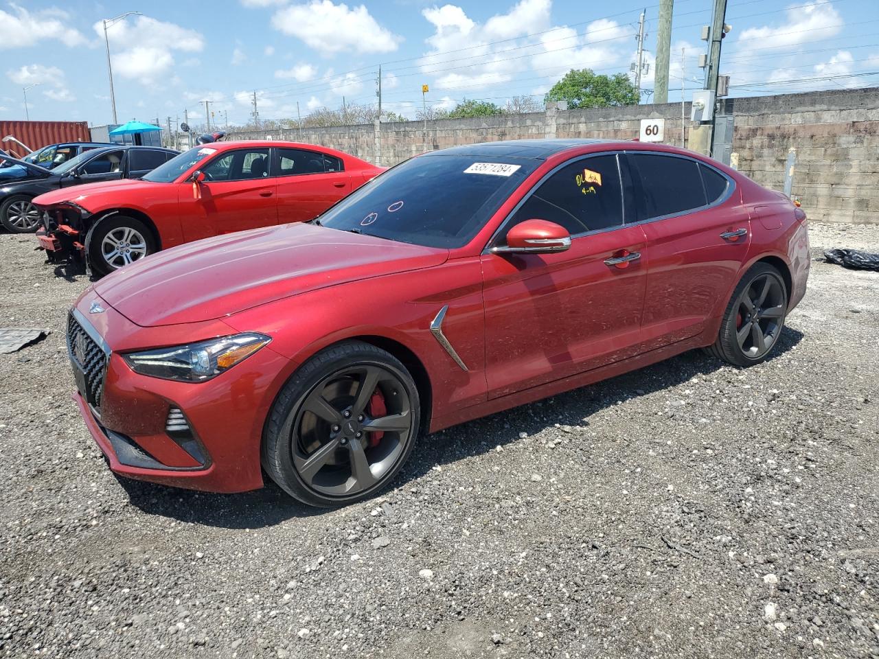 KMTG34LE9LU057882 2020 Genesis G70 Prestige