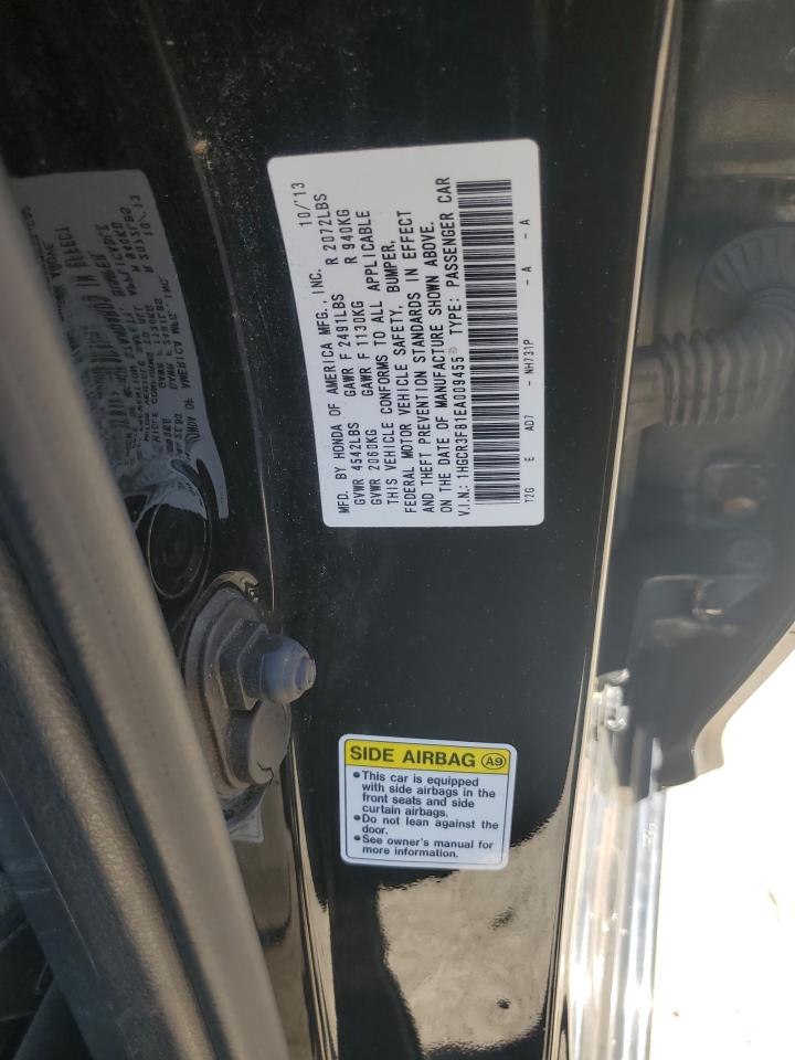 1HGCR3F81EA009455 2014 Honda Accord Exl