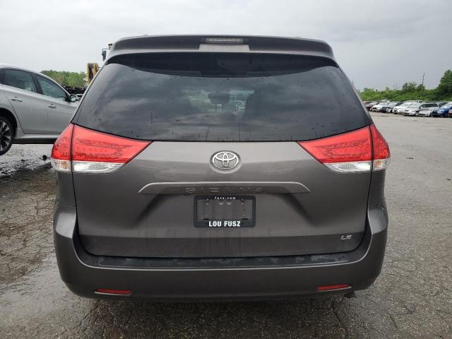 2012 Toyota Sienna Le VIN: 5TDKK3DC2CS185825 Lot: 54063754