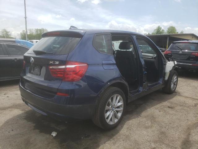 2014 BMW X3 xDrive28I VIN: 5UXWX9C58E0D33718 Lot: 53120954