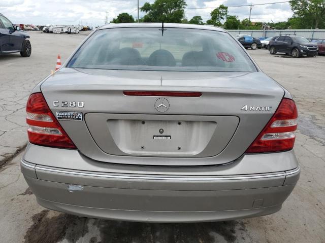 2006 Mercedes-Benz C 280 4Matic VIN: WDBRF92JX6F744323 Lot: 53241144