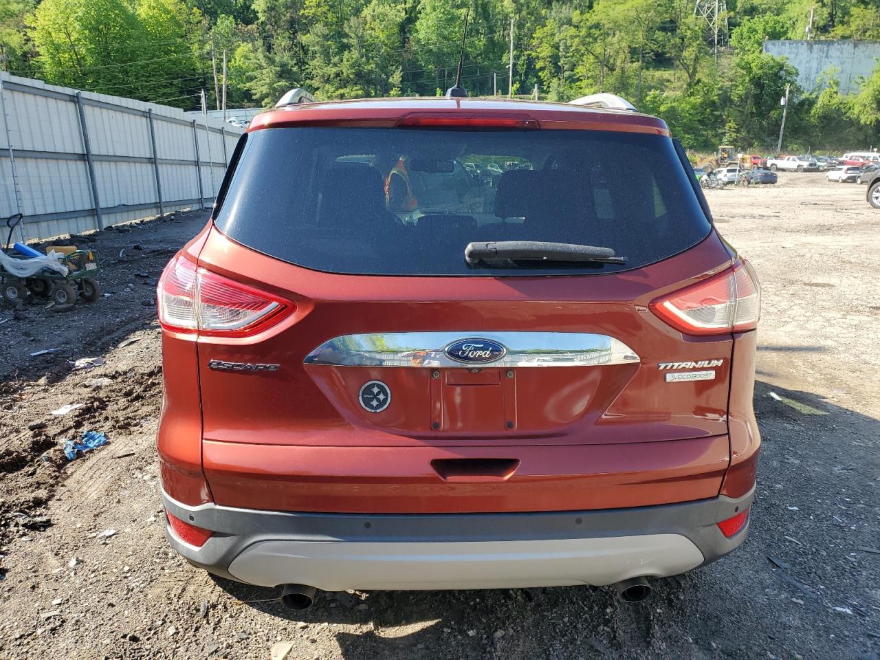 2014 Ford Escape Titanium vin: 1FMCU0JX4EUB76719