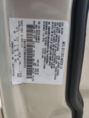 2004 Mercury Grand Marquis Ls VIN: 2MEHM75W84X683553 Lot: 57133664