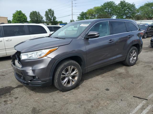 2016 Toyota Highlander Le VIN: 5TDZKRFH5GS121763 Lot: 52515184