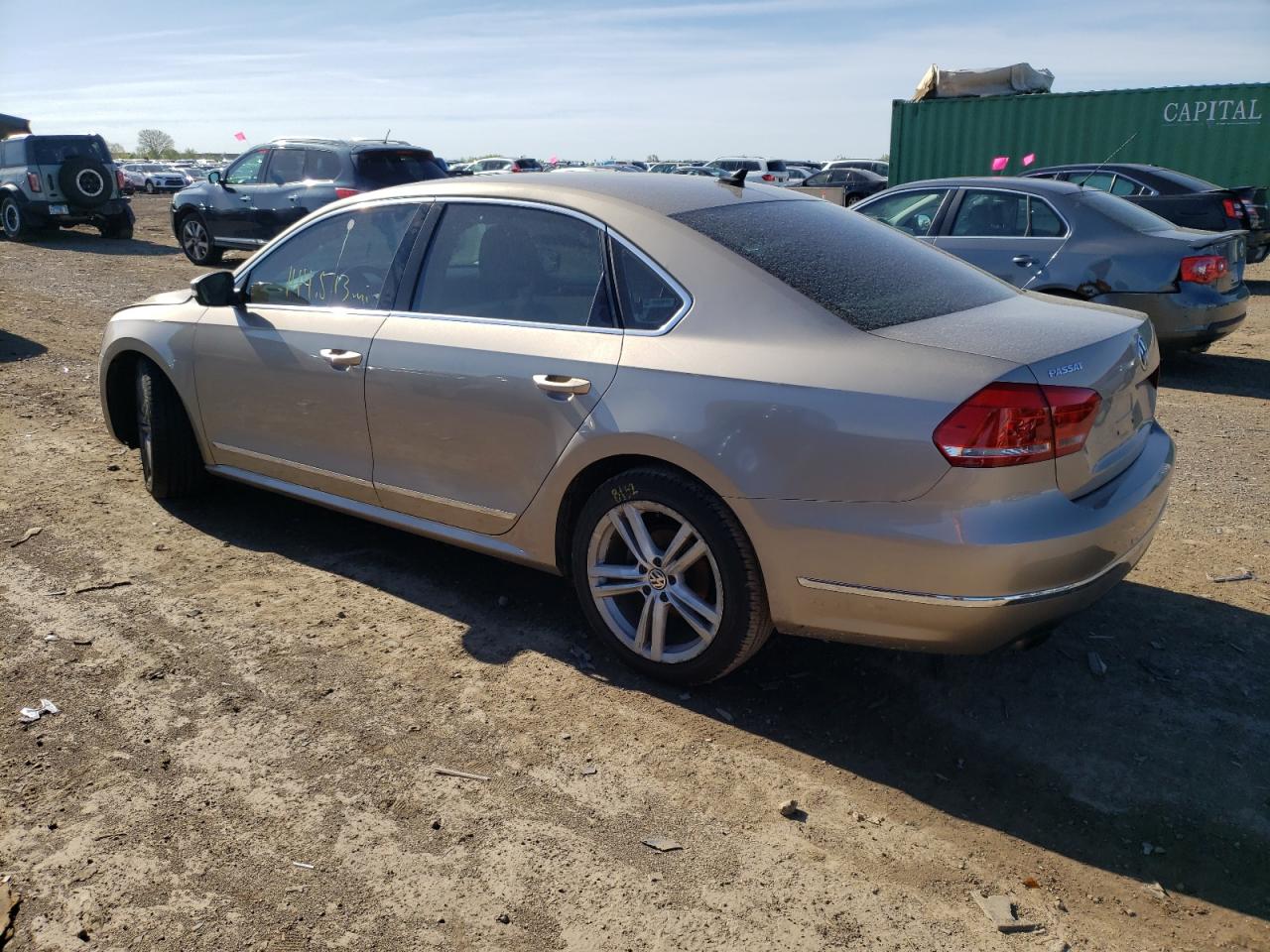 Lot #2554259945 2015 VOLKSWAGEN PASSAT SEL