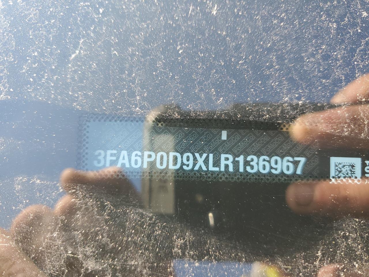 3FA6P0D9XLR136967 FORD FUSION 2020