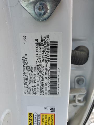 2022 Honda Accord Sport VIN: 1HGCV1F36NA095012 Lot: 55515924