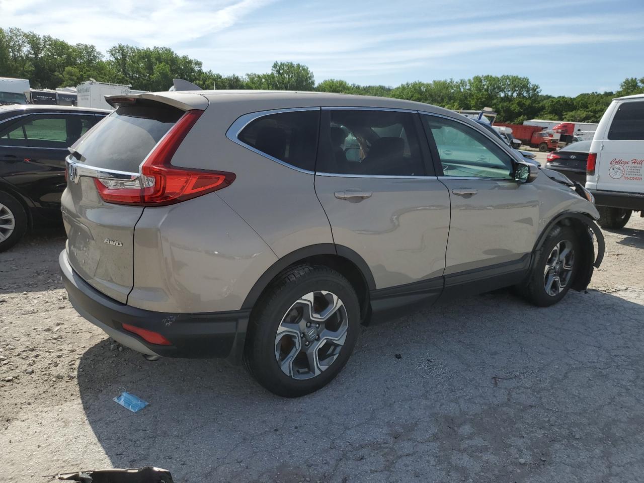 2018 Honda Cr-V Ex vin: 5J6RW2H51JL011259