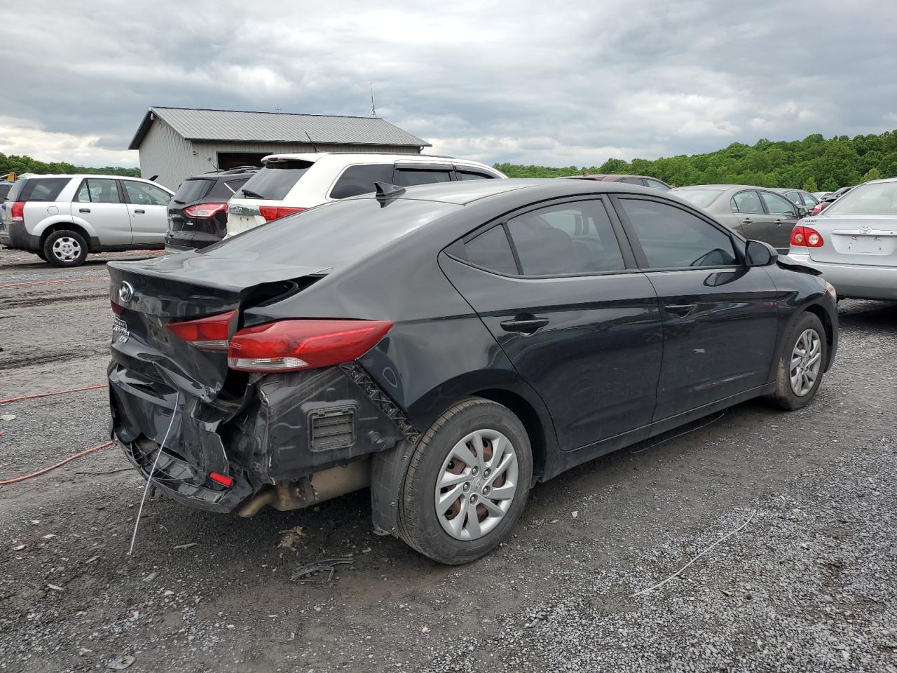 KMHD74LF6HU307354 2017 Hyundai Elantra Se