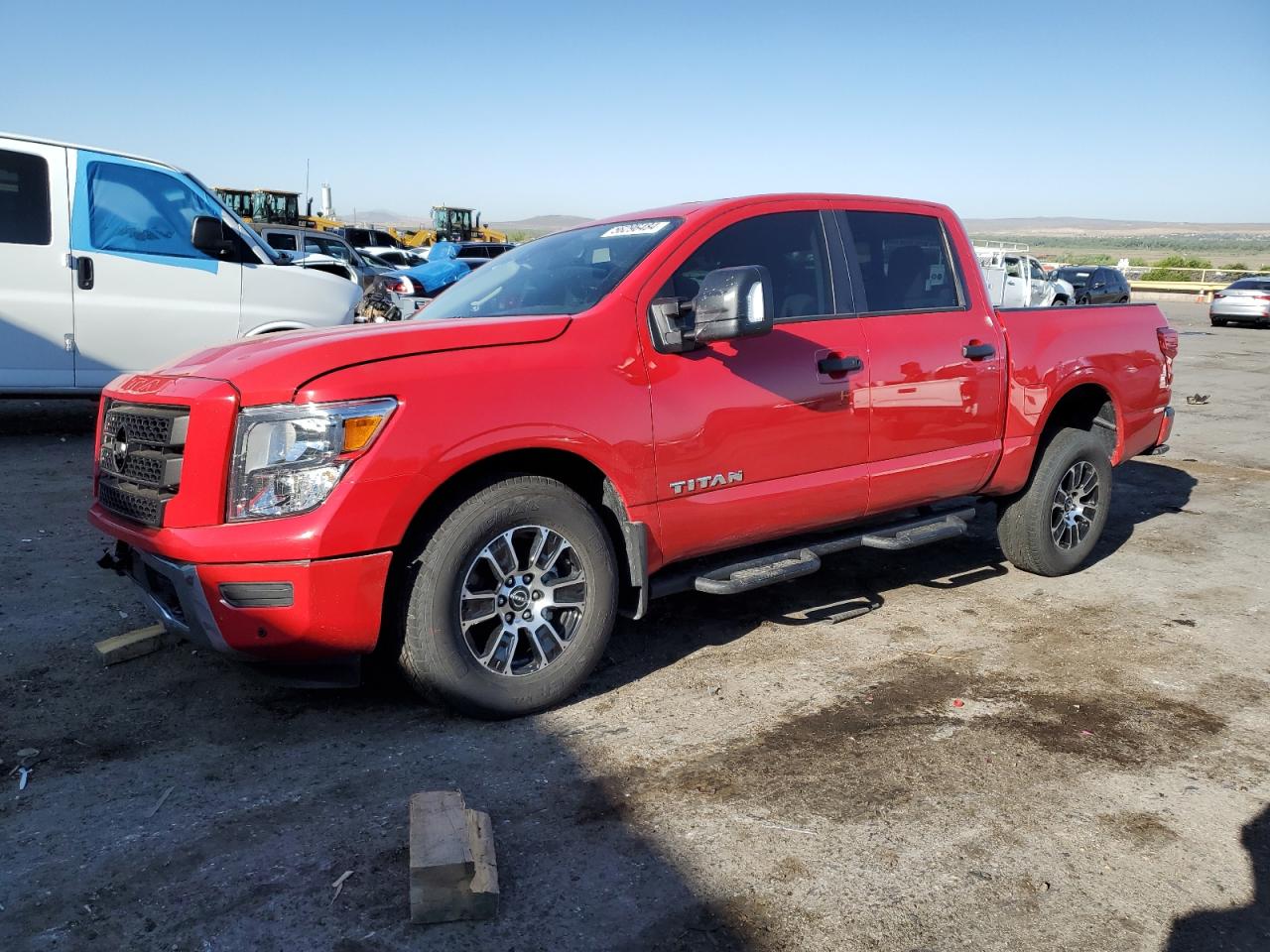 2023 Nissan Titan Sv vin: 1N6AA1ED4PN112409