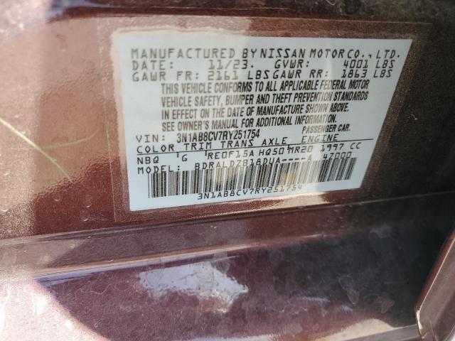 2024 Nissan Sentra Sv VIN: 3N1AB8CV7RY251754 Lot: 57394404