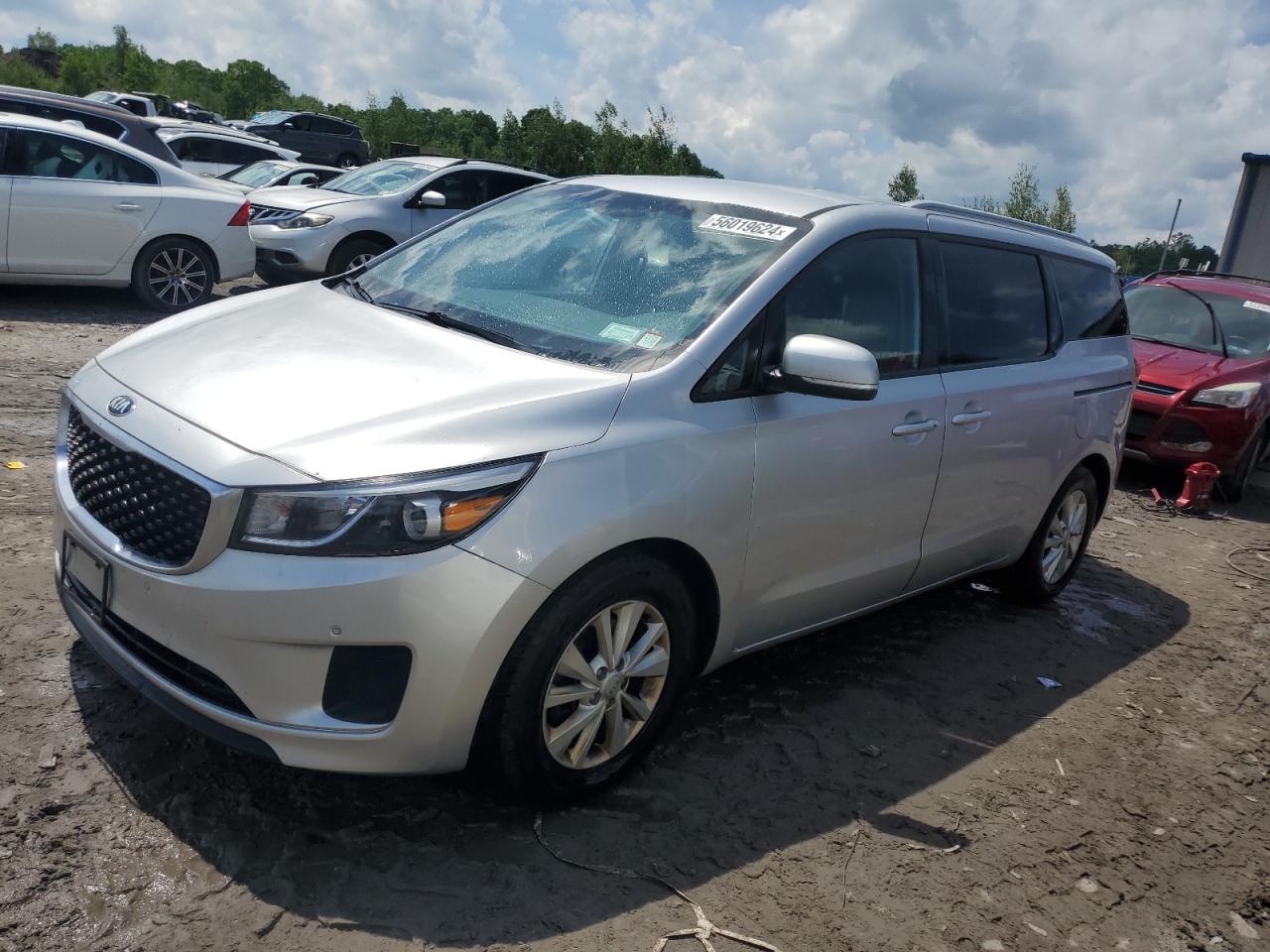 2017 Kia Sedona Lx vin: KNDMB5C12H6249065