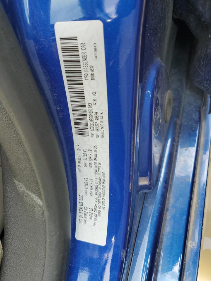 1C3CCCAB9GN191103 2016 Chrysler 200 Limited