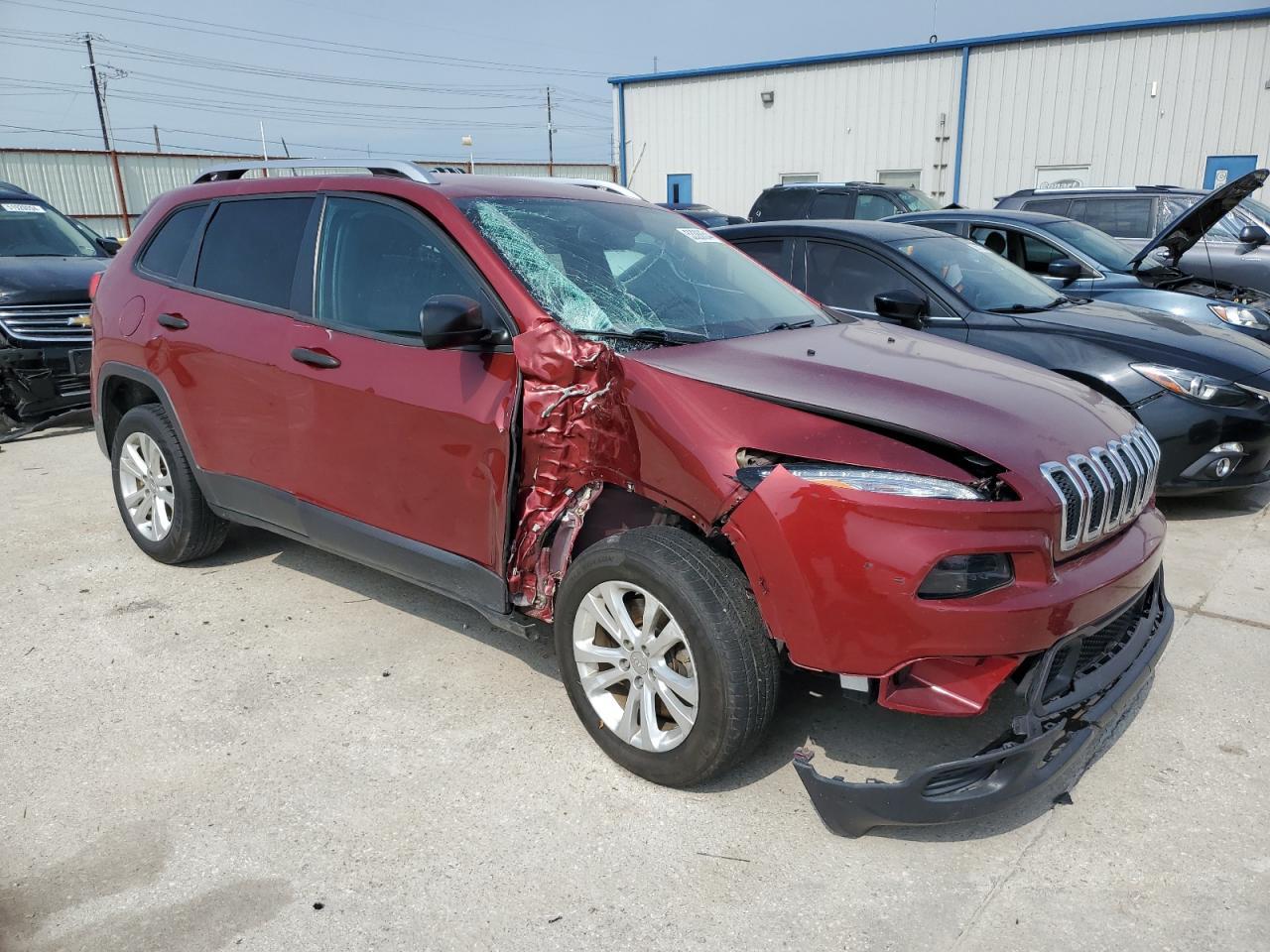 1C4PJLAB7FW611923 2015 Jeep Cherokee Sport